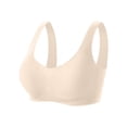 thumbnail image 1 of AWZXDE Seamless Women's Bra with Padded Prosthetic Inserts for Comfort and Support Beige,XL, 1 of 4