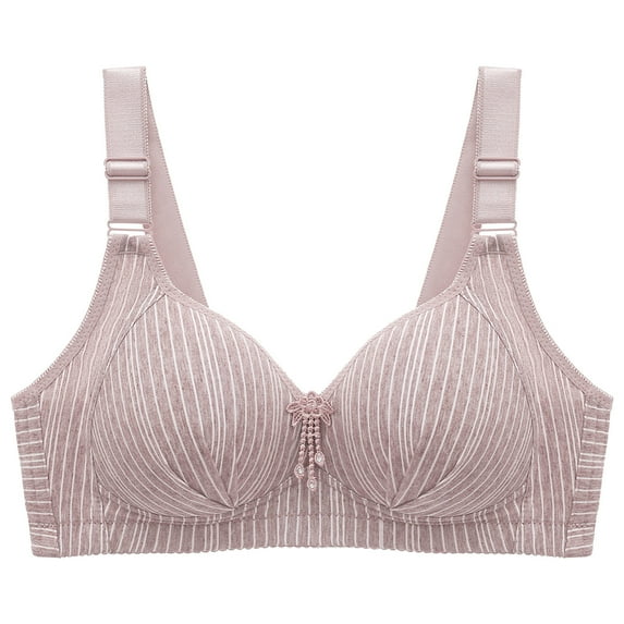 AWZXDE Women Full Coverage Underwire T-Shirt Push Up Bra for Comfort and Daily Support in Light Padded Design Hot Pink,38