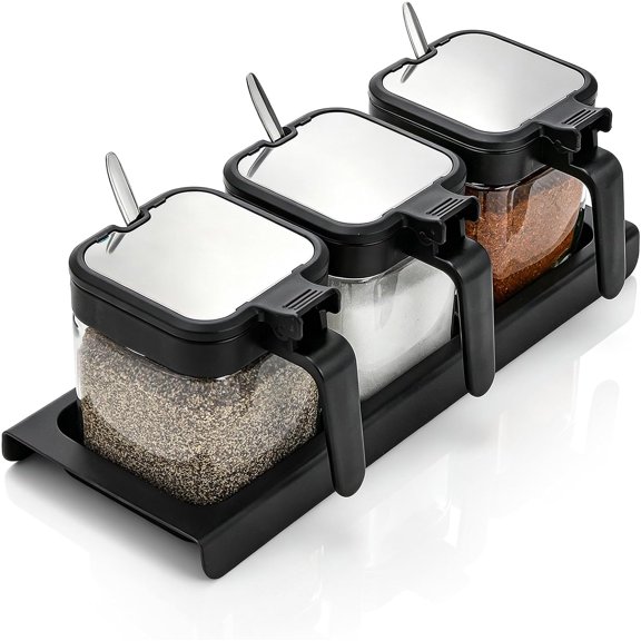 MIORA 4-Sided Stainless Steel Box Grater, Multi-Functional Kitchen Cheese Vegetable Grater with Handle for Shredding Slicing Zesting