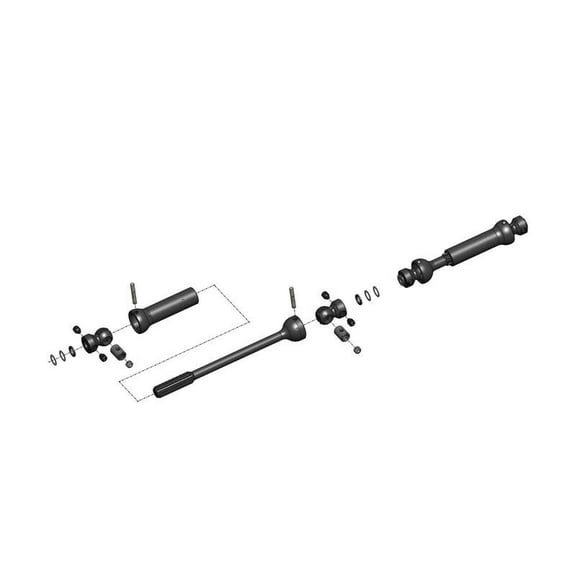 MIP Center Drive 12.3 W.B. Axial SCX10 II Kit MIP18325 Electric Car/Truck Option Parts
