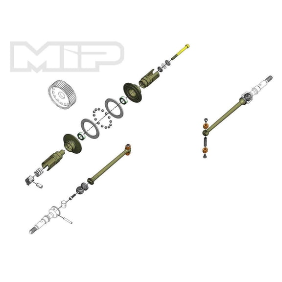Mip Pucks, 17.5 Drive System, Te B6.1D