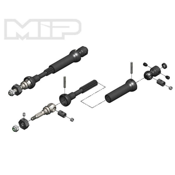 MIP10132 MIP X-Duty Front Traxxas Stampede/ Slash/ Rustler/ Rally 4WD MIP10132
