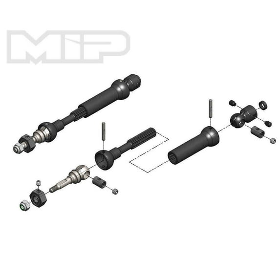 MIP10132 MIP X-Duty Front Traxxas Stampede/ Slash/ Rustler/ Rally 4WD MIP10132