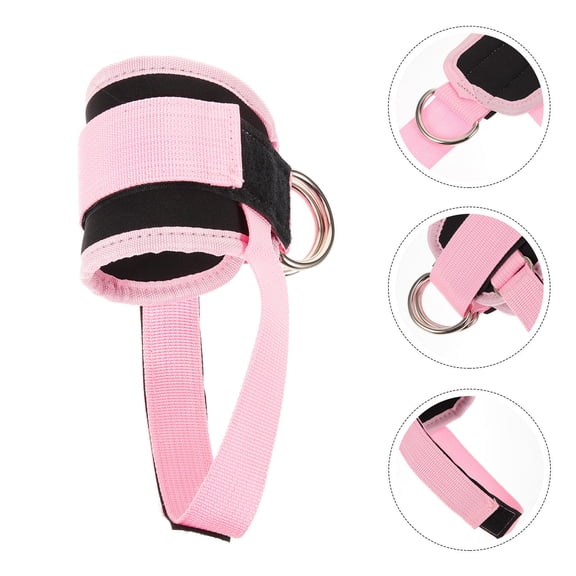MIPCASE 1 Pair Ankle Strap Leg Straps for Working Out with Double Buckle Design for Gym