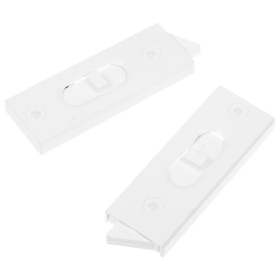 MIPCASE 1 Pair Plastic Window Tilt Latch Locks for Home Security and Window Repair Projects