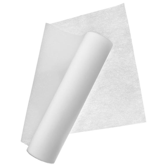 MIPCASE Double Sided Fusible Interfacing for Garment Making White Stabilizer 1 Roll