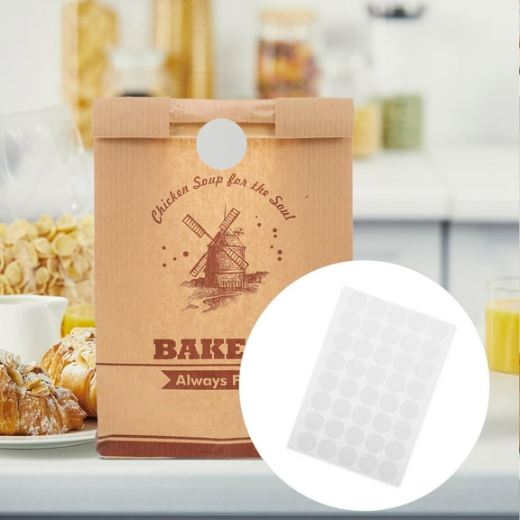 MIPCASE White Adhesive Dot Stickers with Strong Hold for Home Office Decoration and Sorting Labels