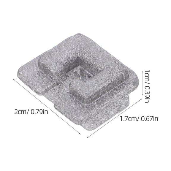 MIPCASE Replacement Eyelet Sleeve Trimmer Head Eyelet Aluminum Alloy 10Set