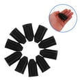 thumbnail image 1 of MIPCASE Furniture Caster Sleeve Inserts with 10Pcs Black PP Material for Home and Office Use, 1 of 8