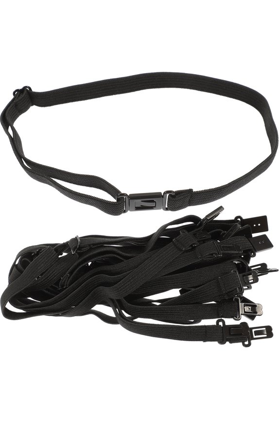 10Pcs Elastic Strap for Bow-Knot Adjustable Band Suitable for Men and Women