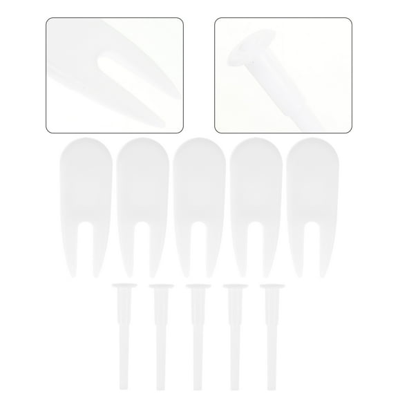 MIPCASE 10Pcs Set Plastic Exercise Ball Stopper for Gym Cable Stopper Transparent Replacement for Fitness Users