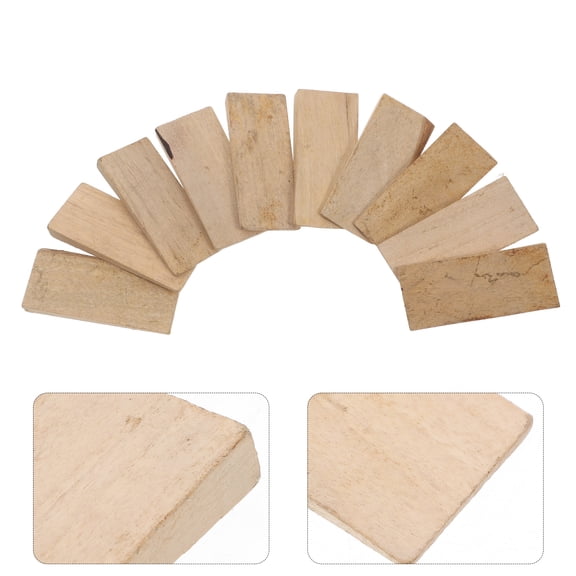 MIPCASE Set of 10 Wood Handle Wedges for Farming and Gardening Tools, Professional-Grade Agricultural Equipment Accessories