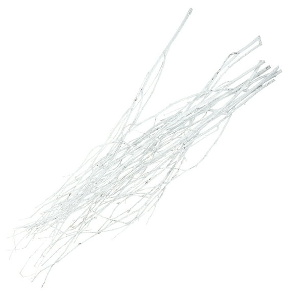 MIPCASE 12Pcs Small White Dried Twigs Decorative Branches for Vase Filler and Wedding Decor