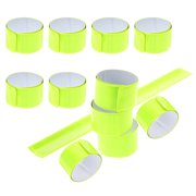 MIPCASE Reflective Safety Slap Wristbands for Running, Cycling, Outdoor Sports - High Visibility Gear for Nighttime