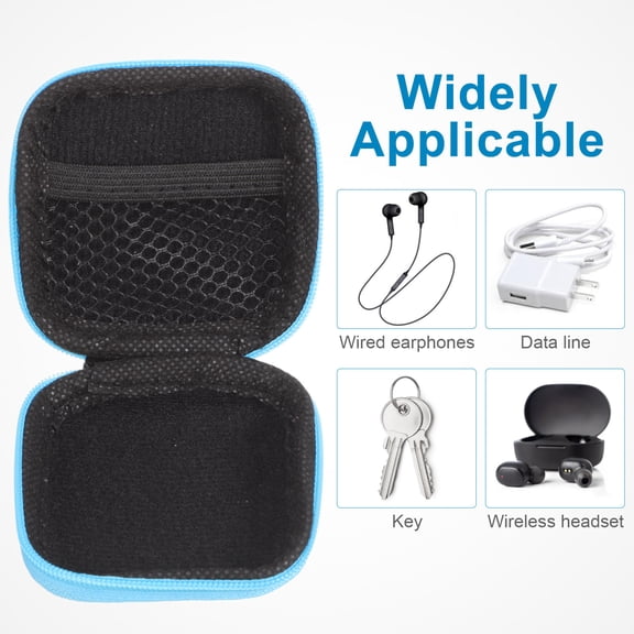 MIPCASE Headphone Pouch with Smooth Zipper and Durable Eva Material for Outdoor Use