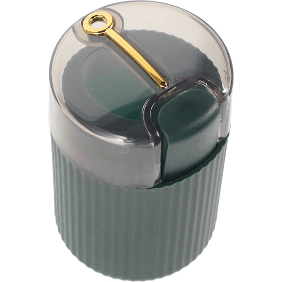 MIPCASE Toothpick Storage Case Dark Green PP 1Pack