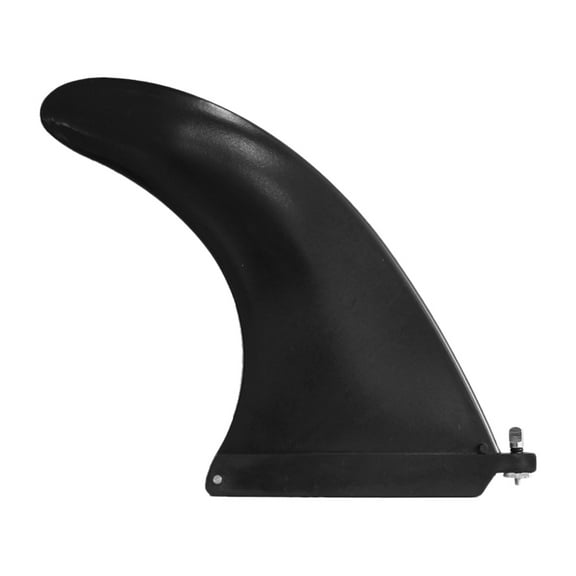 MIPCASE 1Pc Simple Black Surfboard Fin Offering Better Flexibility for Outdoor Surfing