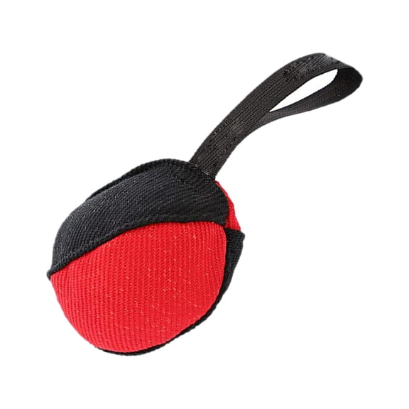 MIPCASE Pet Chew Toys Tug Toy Bag Shaped Made of Hemp for Outdoor Play 1Pack