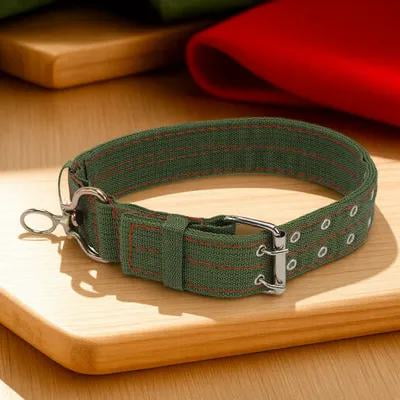 MIPCASE 1Pcs Green Canvas Farm Collar for Livestock Neck Protection in ...
