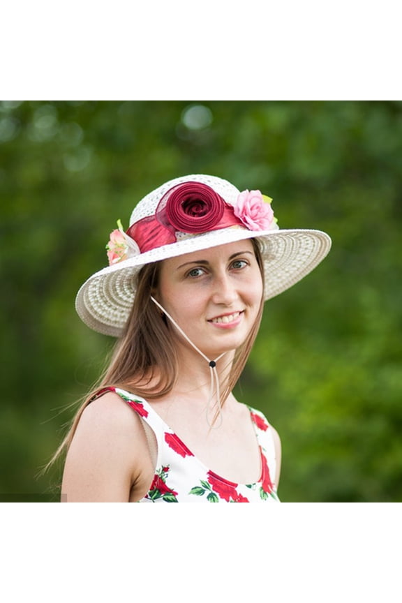 Flexible Hat Chin Cord Sun Hat Windproof Cord Polyester 1Pack