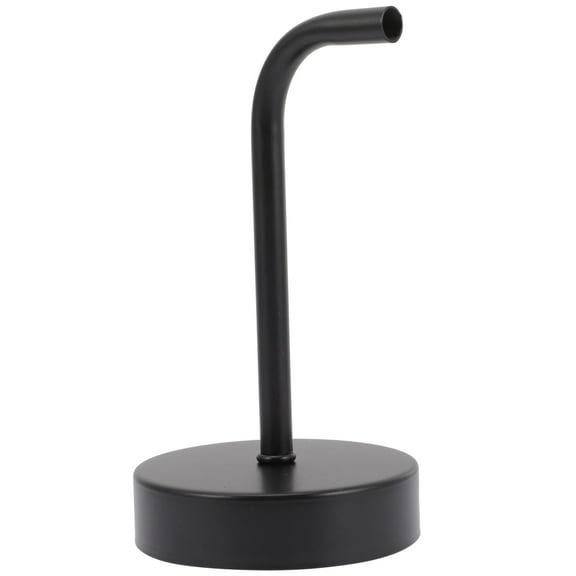 MIPCASE 1Set Black Metal Wall Light Pole Lamp Holder with High Strength and Stable Load Bearing for Home