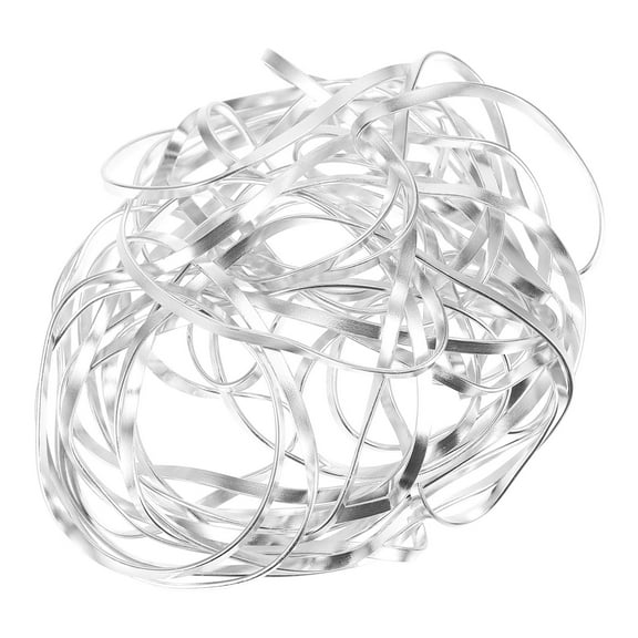 MIPCASE 1pc Bendable Mesh Flower Arranger Aluminum Alloy Silver Floral Grid Holder for DIY Material