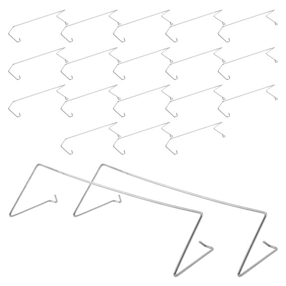 MIPCASE 20Pcs Computer CPU Fan Retaining Clips Stable Cooling Fan Buckles for Home Desktop