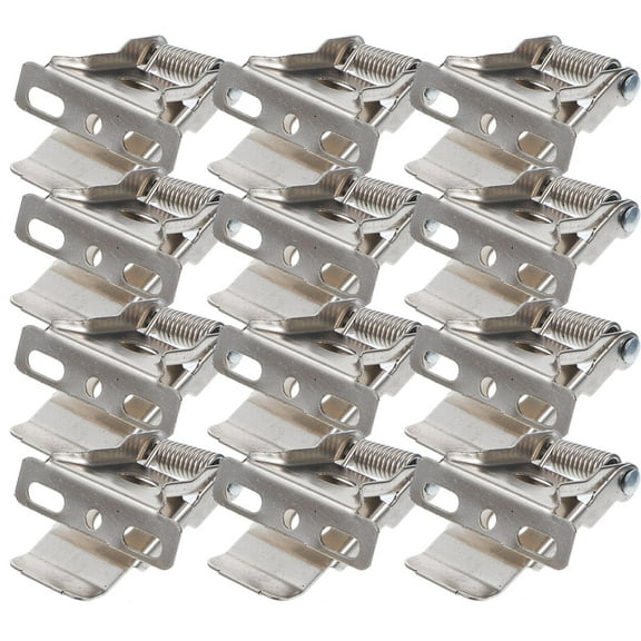 MIPCASE Led Panel Spring Clips Recessed Light Clip Silver Iron 20Pcs