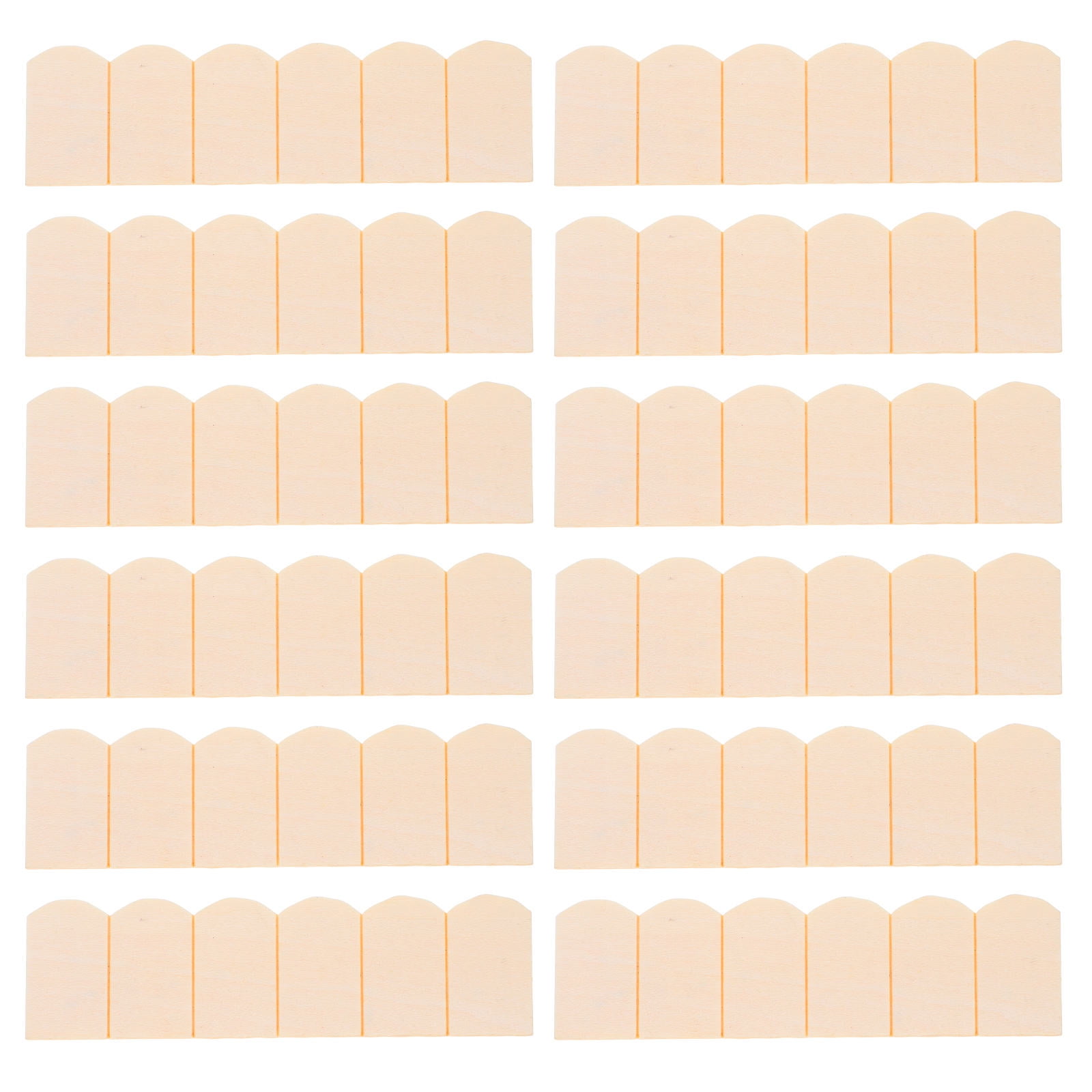 MIPCASE Mini Roof Tile Prop Dollhouse Accessories Beige 24pcs - Walmart.com