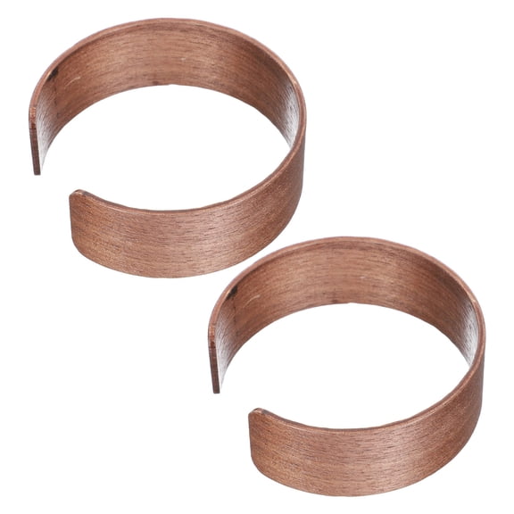 MIPCASE Coffee Wood Cup Sleeve for Heat Insulation and Protection, Synthetic Material, Lightweight, 2 Pieces