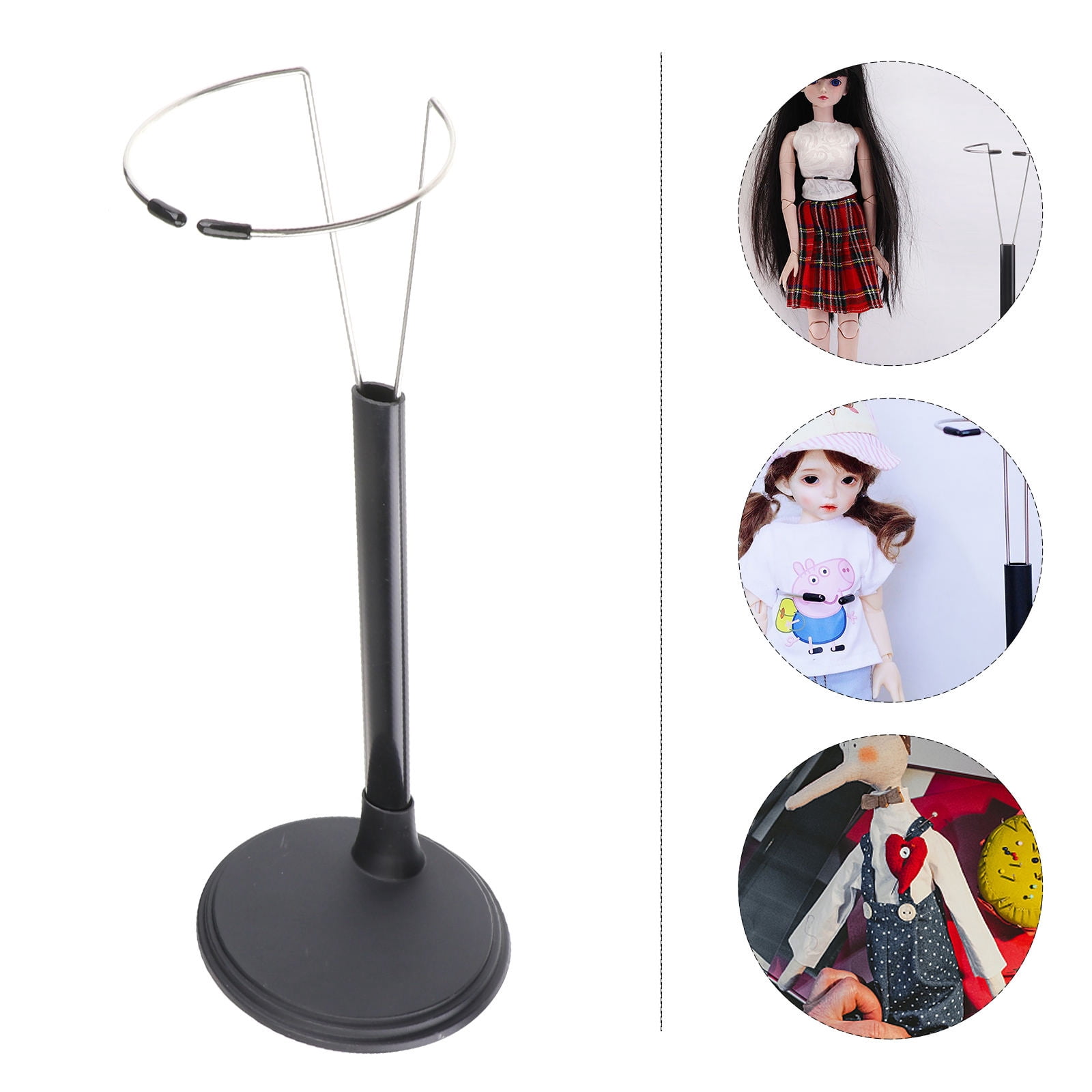 MIPCASE 2Pack Doll Rack for Figure Display Stand Portable Toy Storage ...