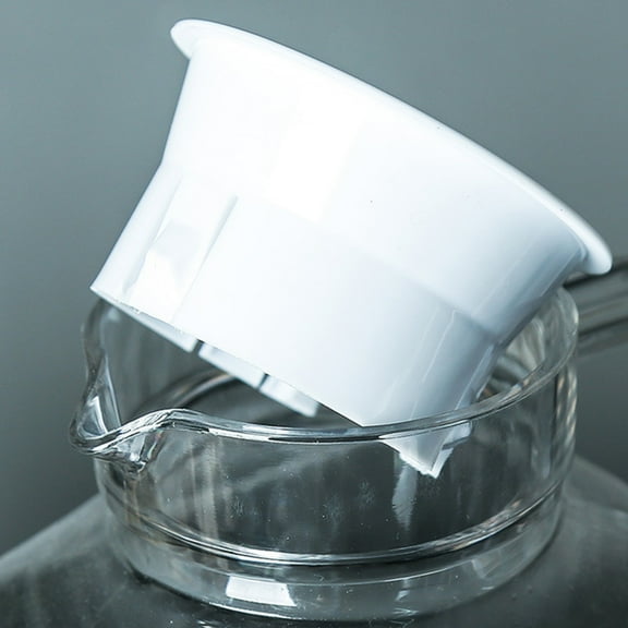 MIPCASE 2Pcs White Plastic Replacement Pitcher Lids Practical Jug Covers with Strong Break Resistance