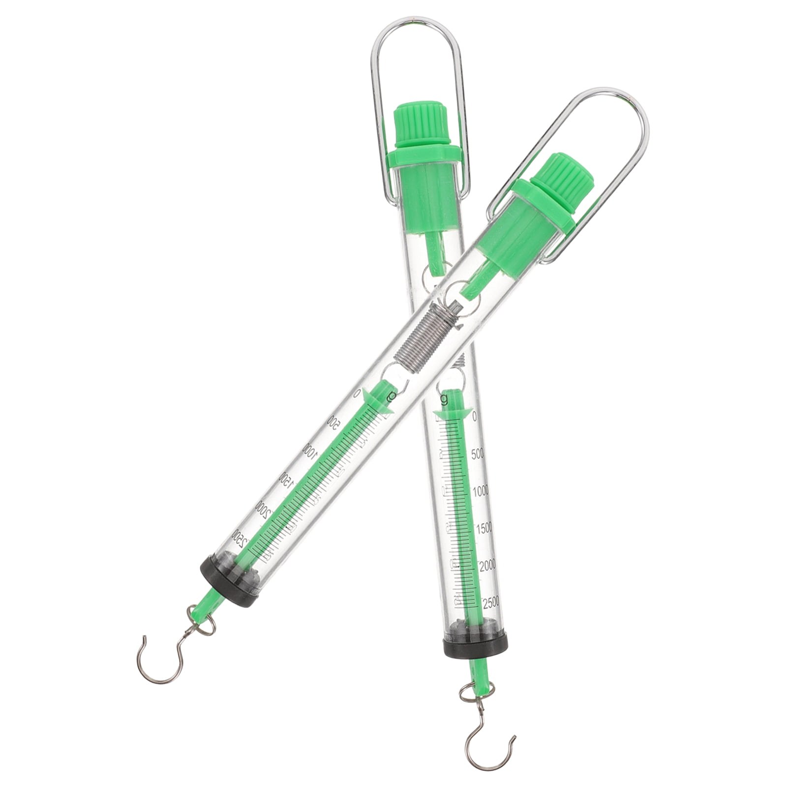 MIPCASE 2Pcs Portable Cylinder Dynamometer Mechanical Hanging Scales ...