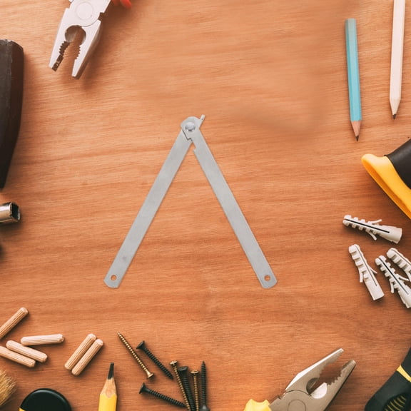 MIPCASE Drop Down Hinge Folding Table Connector Stainless Steel General Users Home Use 2 Pcs