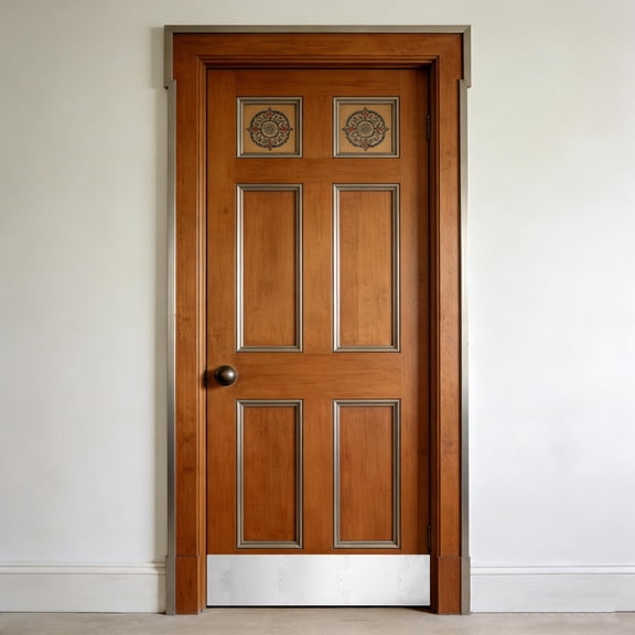 MIPCASE 2Sets Commercial Grade Stainless Steel Kick Plates for Door Bottom Weather Resistant