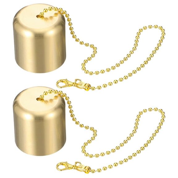 MIPCASE 2Pcs Candle Extinguisher Snuffer Tool in Brass for Wick Flame Control