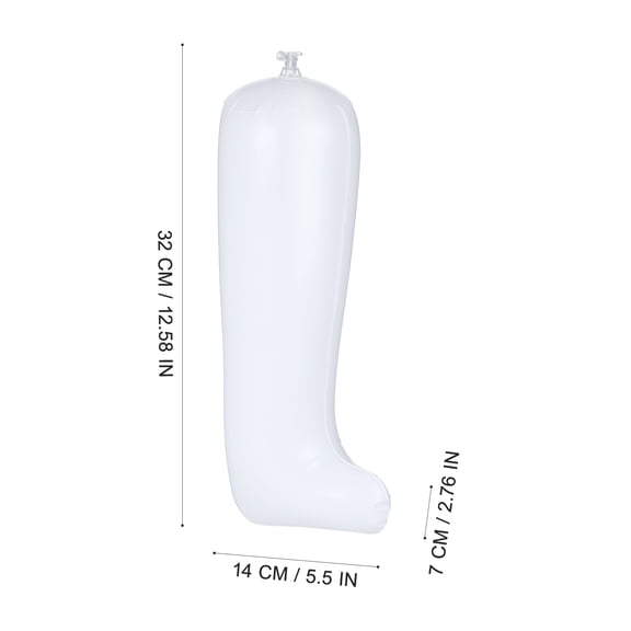 MIPCASE 3 Pairs Inflatable Boot Shoe Trees for Women, White Support Inserts for Home Use and Shoe Maintenance