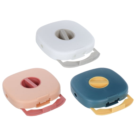 MIPCASE 3Pcs Cable Storage Boxes Portable Organizer with Multiuse Phone and Headphone Holder