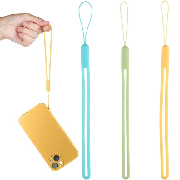 MIPCASE 3-Pack Silicone Phone Lanyards with Mint Edge, Hands-Free Outdoor Activity Gear for Cell Phones and Accessories