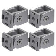 MIPCASE 4-Pack Flexible Pivot Joint with High-Performance Zinc Alloy for Robotics, Aluminum Frames and Structural Applications
