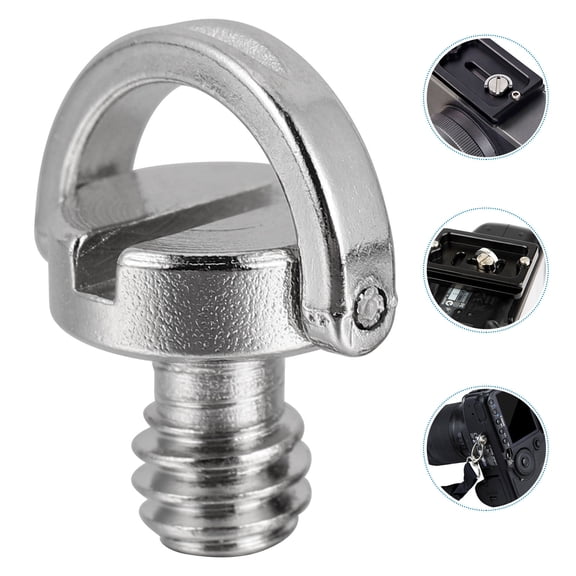 MIPCASE 4-Pack Camera Mounting Screws with D Shaft for Quick Release Plates and Camera Accessories, and