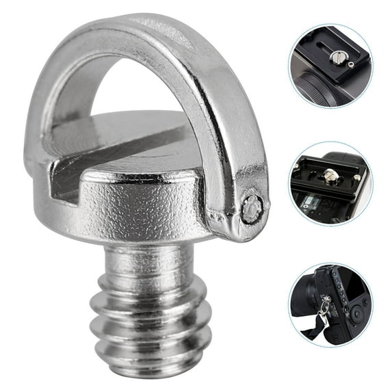 MIPCASE 4-Pack Camera Mounting Screws with D Shaft for Quick Release Plates and Camera Accessories, and