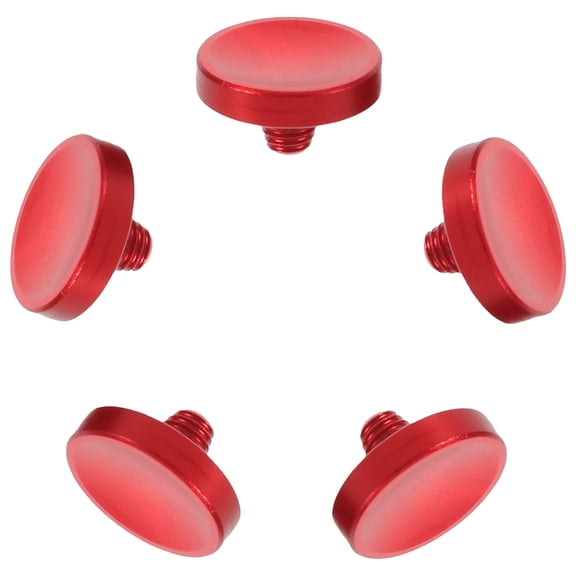 MIPCASE 5Pcs Lightweight Red Camera Shutter Button Replacement for Dslr and Film Cameras Aluminum Build