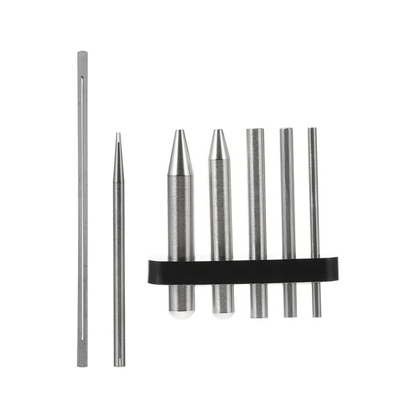 MIPCASE Metal Shaping Tools 7Pcs Set for Model Making Supplies Bend Metal Parts Silver Color