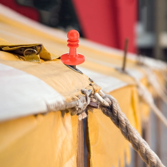 MIPCASE Red Camping Hat Awning Rod Covers Tent Pole Protectors for Outdoor Safety and Tarpaulin Support