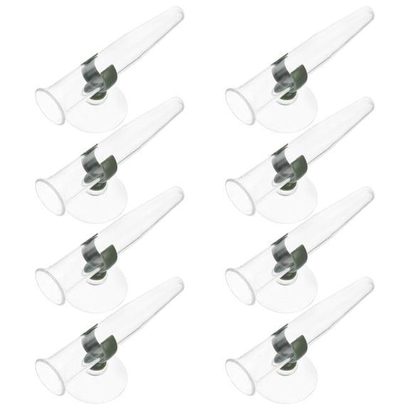 MIPCASE Storage Tube Transparent Tpu for Home Use Orchid Fresh Flower Nutrition 8Pcs