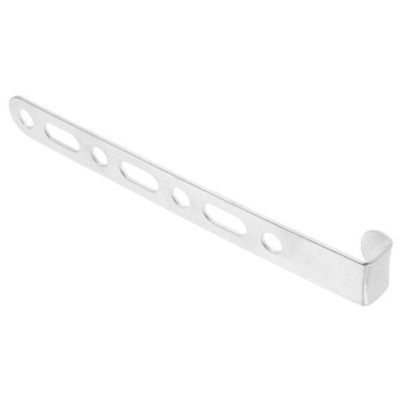 MIPCASE Car Mount Holder Fixed Bracket Aluminum Silver Rotatable Design For Vehicle Air Intake System Improvement 1Set