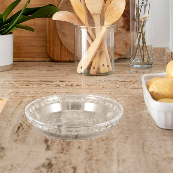 MIPCASE Baking Dish Glass Pie Pan For Home Cooks With Lid 1Pcs