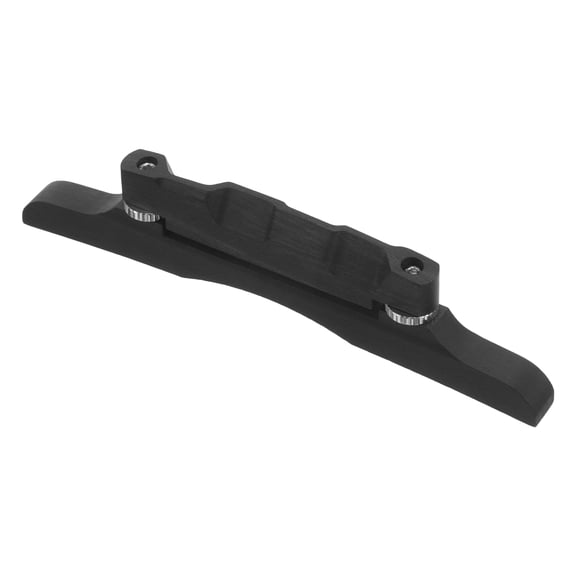 MIPCASE Mandolin Bridge Replacement Black Wood Bridge Saddle for Enhanced Tone and Resonance