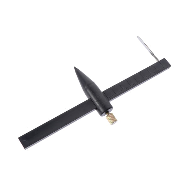 MIPCASE Lightweight Black Pottery Clay Circle Cutter Compass Tool for Precise Crafting and Professional Ceramic Art